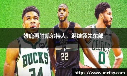 雄鹿再胜凯尔特人，继续领先东部