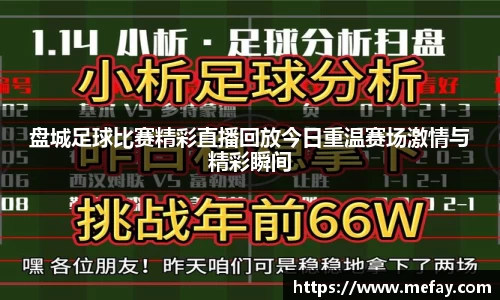 盘城足球比赛精彩直播回放今日重温赛场激情与精彩瞬间