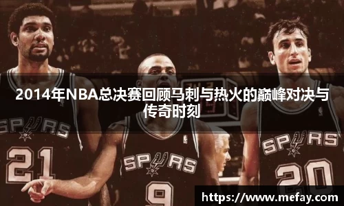 2014年NBA总决赛回顾马刺与热火的巅峰对决与传奇时刻